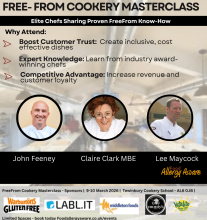 Food Allergy Aware to host free-from cookery masterclass 