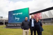 NEC Group starts partnership with Levy to enhance food & beverage offer 