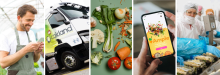 Ample turns surplus food into school & hospital meals 