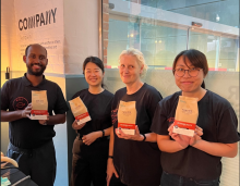 company cooks community blend coffee