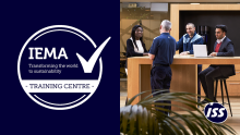 ISS champions sustainable workplaces as IEMA training centre  