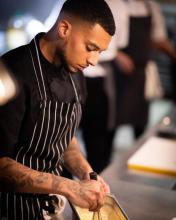 Natty Can Cook returns to HMP Brixton to prepare meal with Clink students