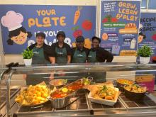 Juniper celebrates school catering contract win with new branding