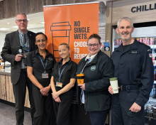 ESS and Royal Navy collaborate to save 43,000 single-use cups  