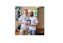 Former England Cricket players Matthew Hoggard and Monty Panesar