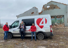 Donating food to Ukraine 