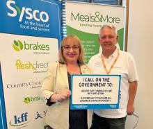 Sysco teams up with Meals & More to highlight poverty crisis to parliament 