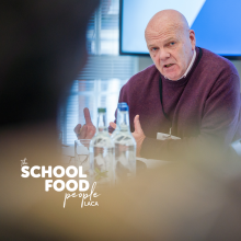 Brad Pearce appears on national TV calling for more free school meals funding