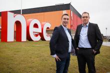 NEC food waste to power sewage treatment works