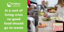 FareShare calls on political parties to tackle ‘staggering levels’ of food waste 