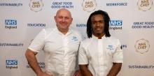 Duo join forces & emerge victorious in NHS Chef of the Year competition