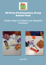 APPG on School Food details need for guidelines on packed lunches