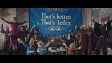 Tetley, advert, £13 million marketing campaign, tea