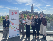 University of Glasgow achieves Food for Life accolade for serving sustainable meals 