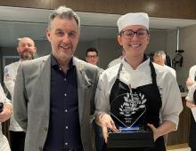 Emily Simkins wins Riso Gallo Young Risotto Chef of the Year competition 