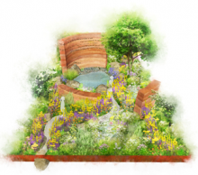 Chelsea Flower Show garden 