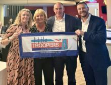 BM Caterers raises £7,500 for Little Troopers through supplier meet & greet 