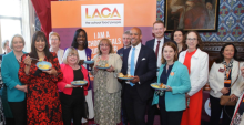 MPs attending LACA's Great School Lunch event