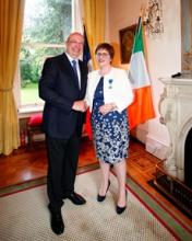 Sodexo Ireland president honoured with Chevalier Award
