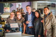 Colombian coffee producers visit University of Sheffield 