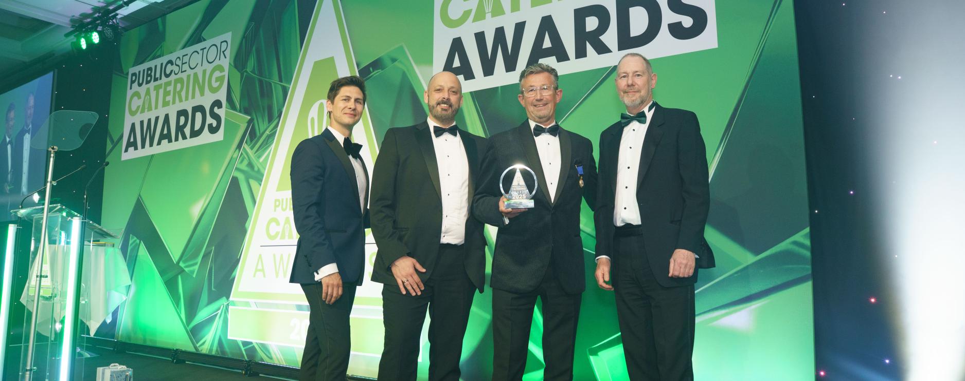 Phil Shelley wins Lifetime Achievement honour at Public Sector Catering Awards  