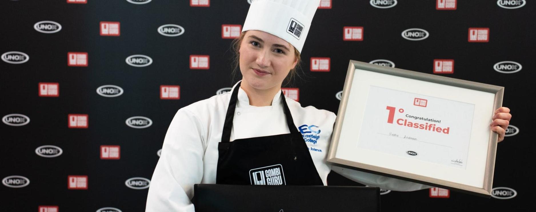 Eastleigh College student wins Unox’s 2025 CombiGuru Challenge