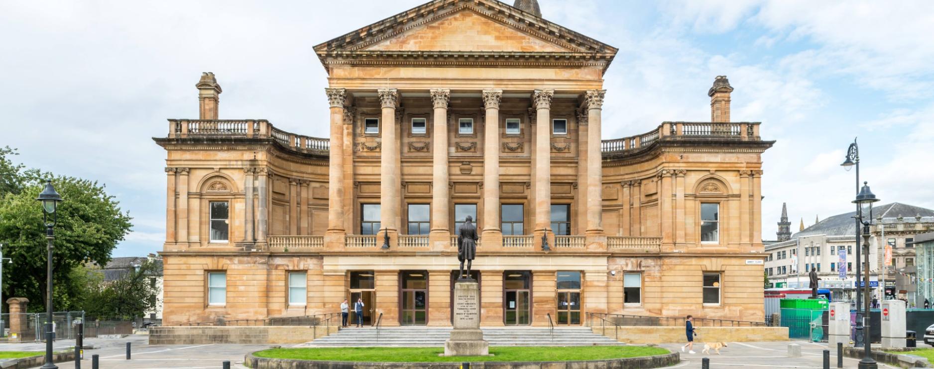 Elior at Work secures 5-year catering contract at Paisley Town Hall