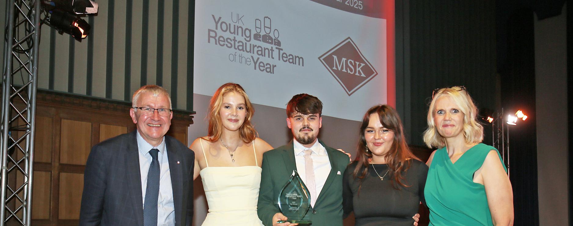 The Academy by Simon Rogan wins UK Young Restaurant Team of the Year