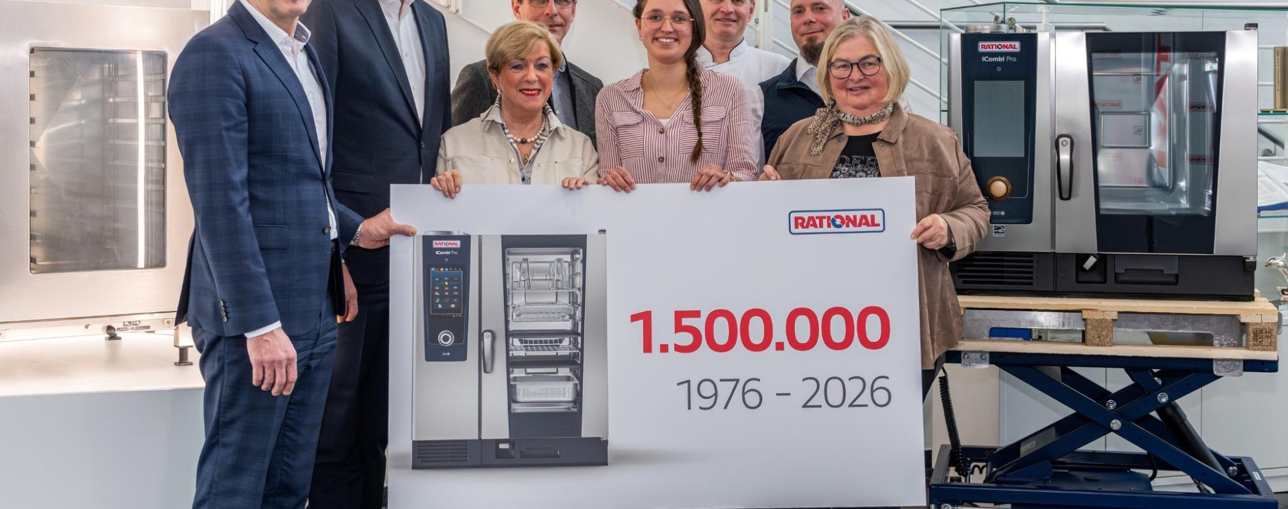 Rational celebrates 50th anniversary of first combi ovens & 1.5m units built