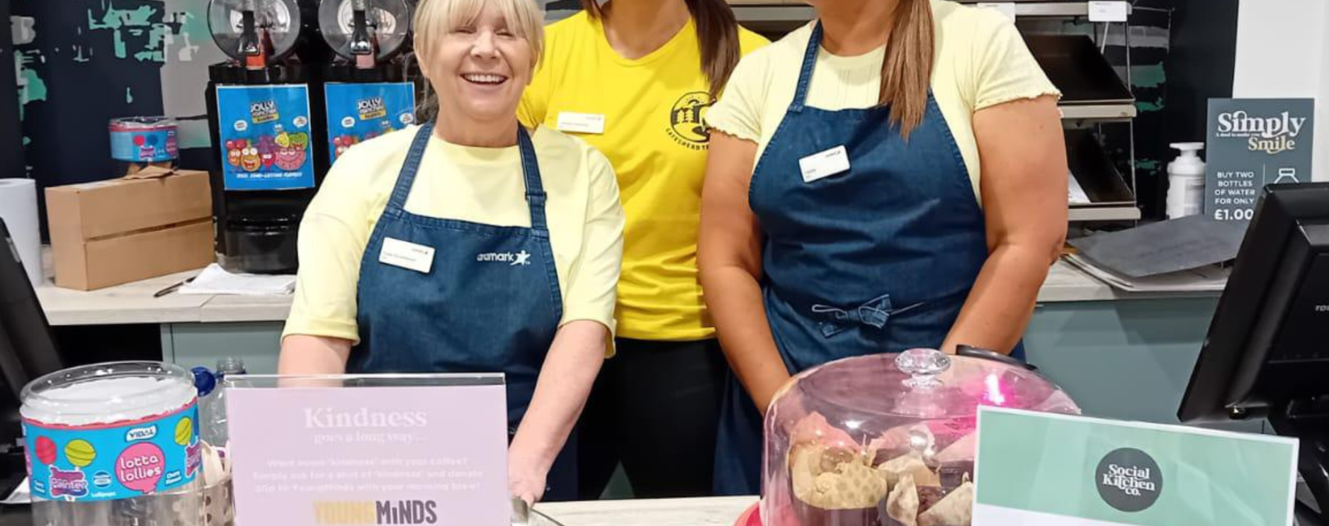 Aramark UK raises £10,000 for children’s mental health charity