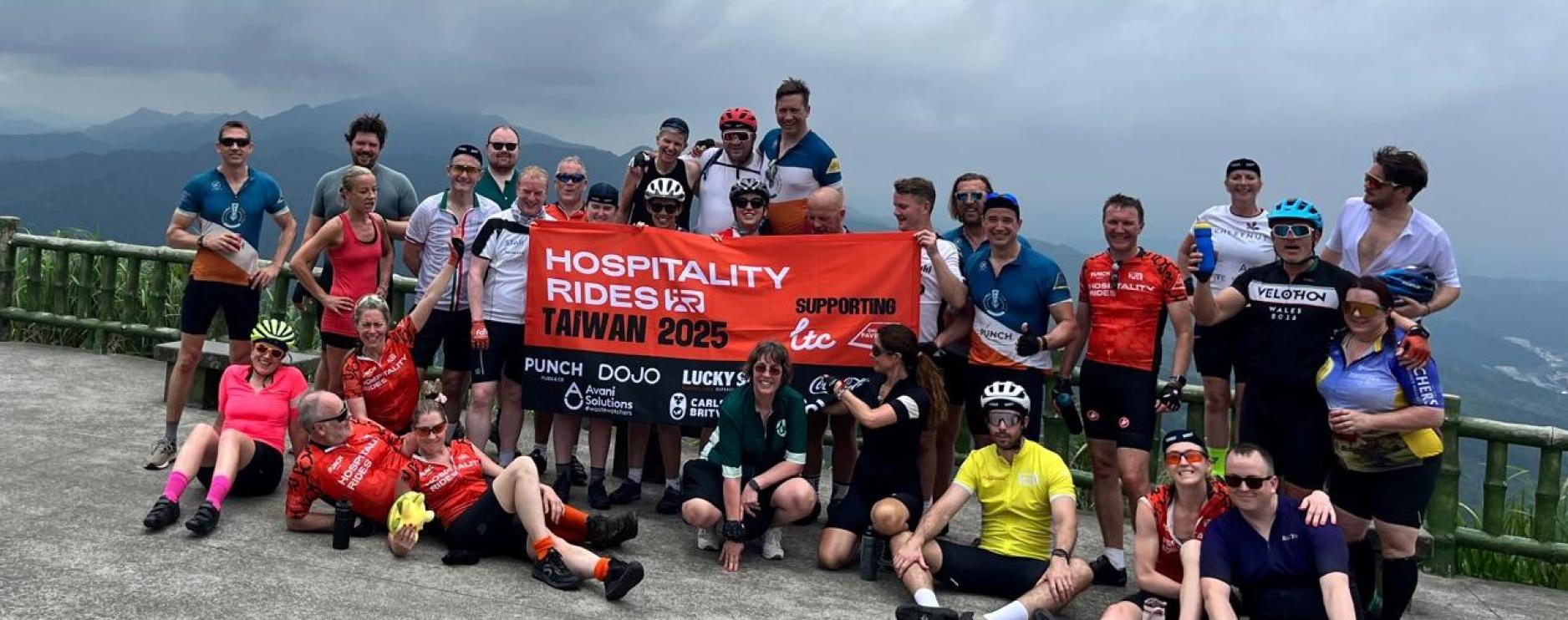 Hospitality Rides initiative raises over £400,000 for industry charities