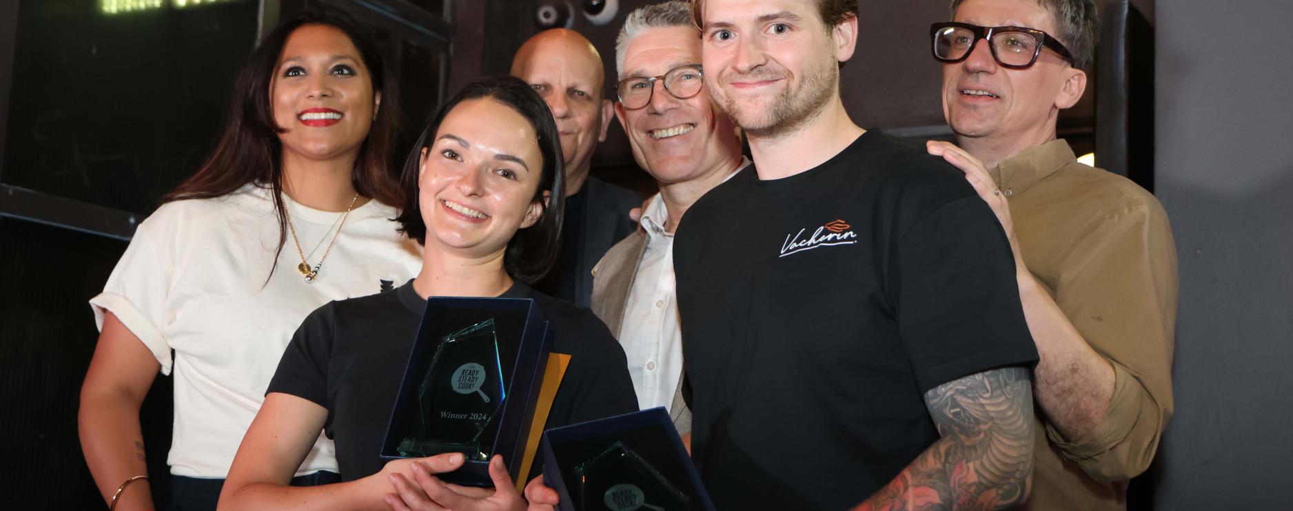 Ludvina Hatert and Josh Bathurst from Vacherin