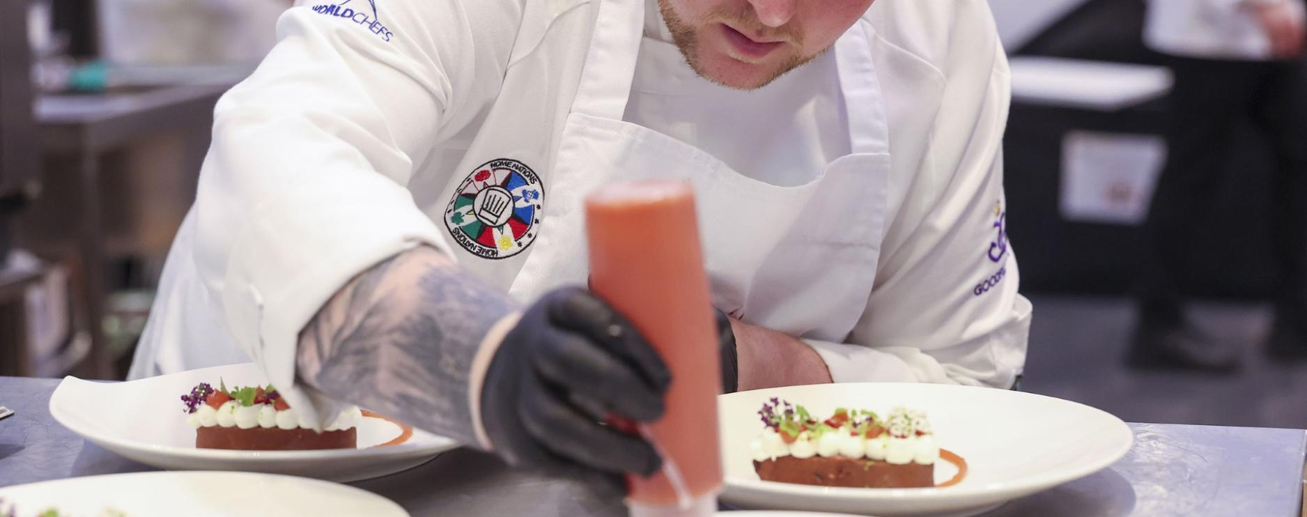 Sodexo chef secures 3rd place for Wales at Global Young Chefs final