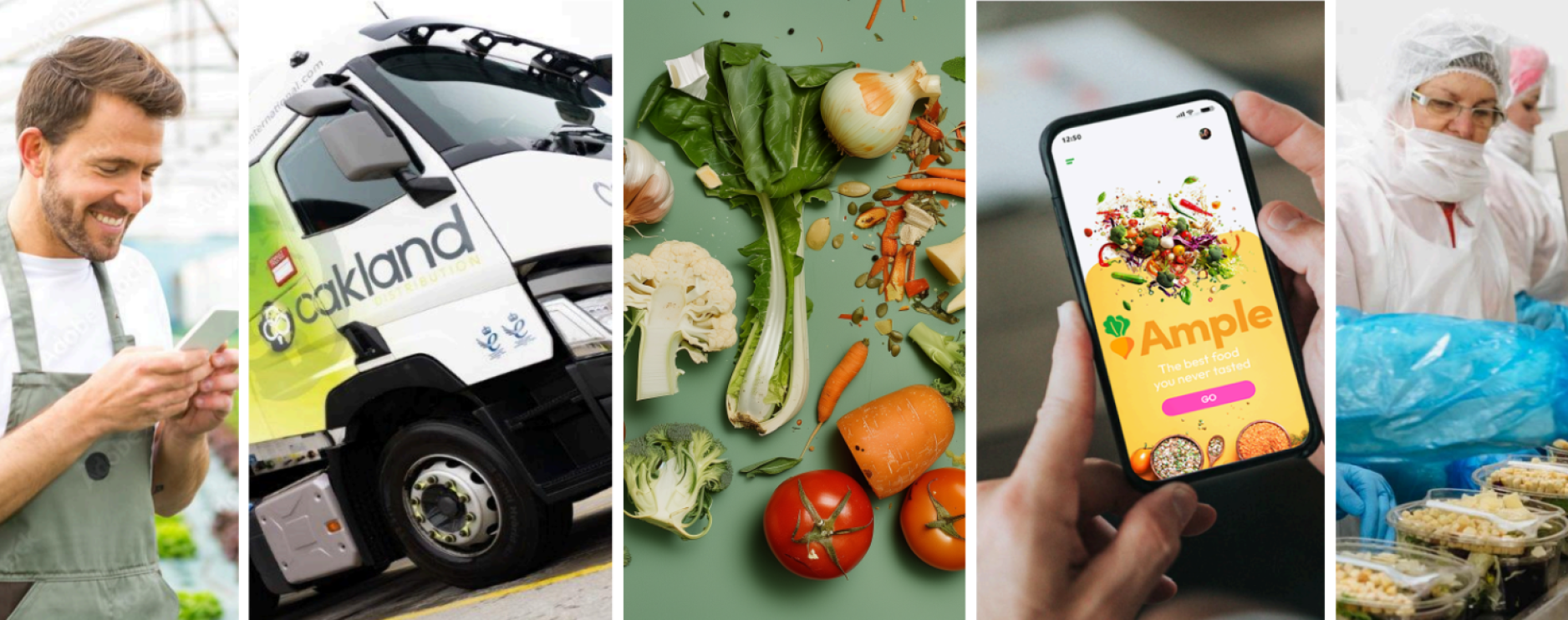 Ample turns surplus food into school & hospital meals 