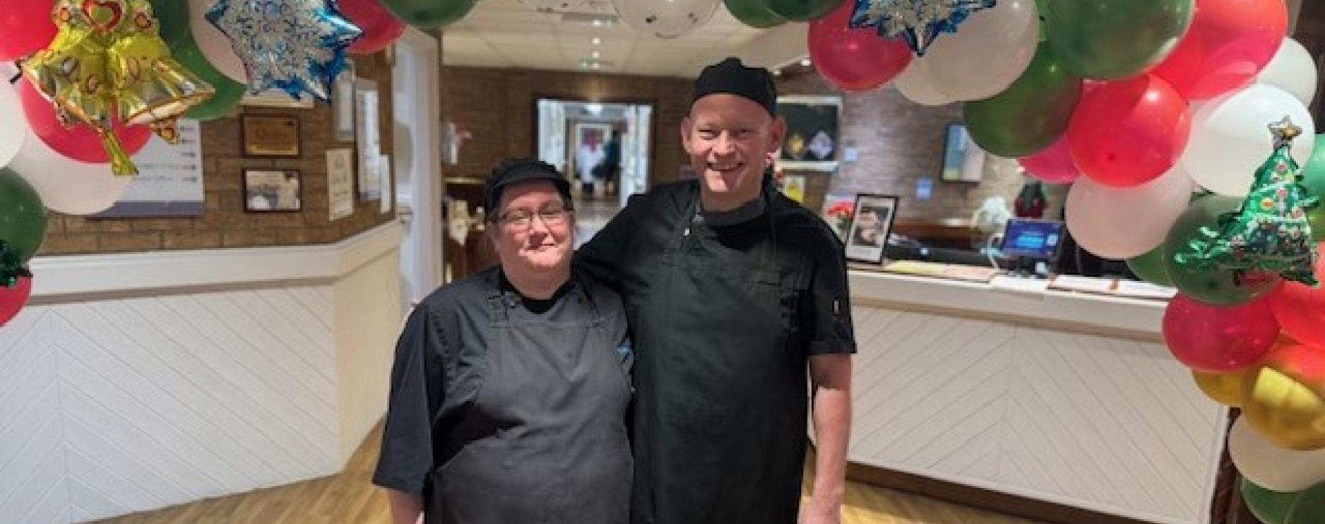 Care home chef celebrates 3 decades of Christmas Day dinners