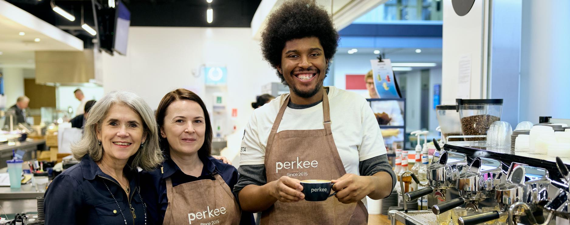 Coffee company Perkee marks 10th anniversary with re-brand 