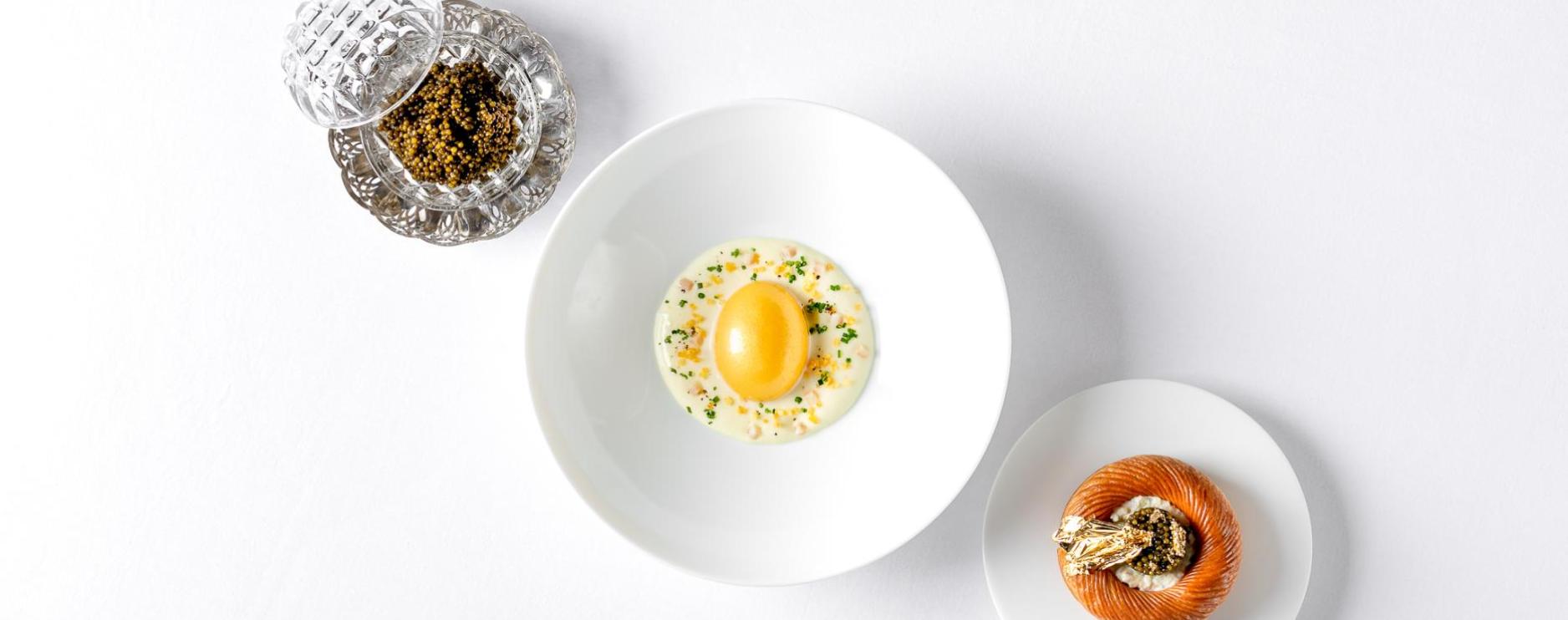 Two-Michelin-Star chef Alex Dilling brings fine dining menu to Searcys