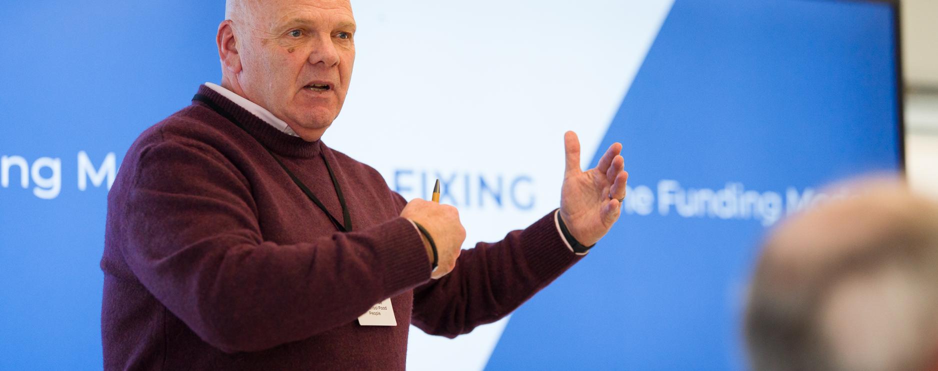 Brad Pearce, chair of The School Food People