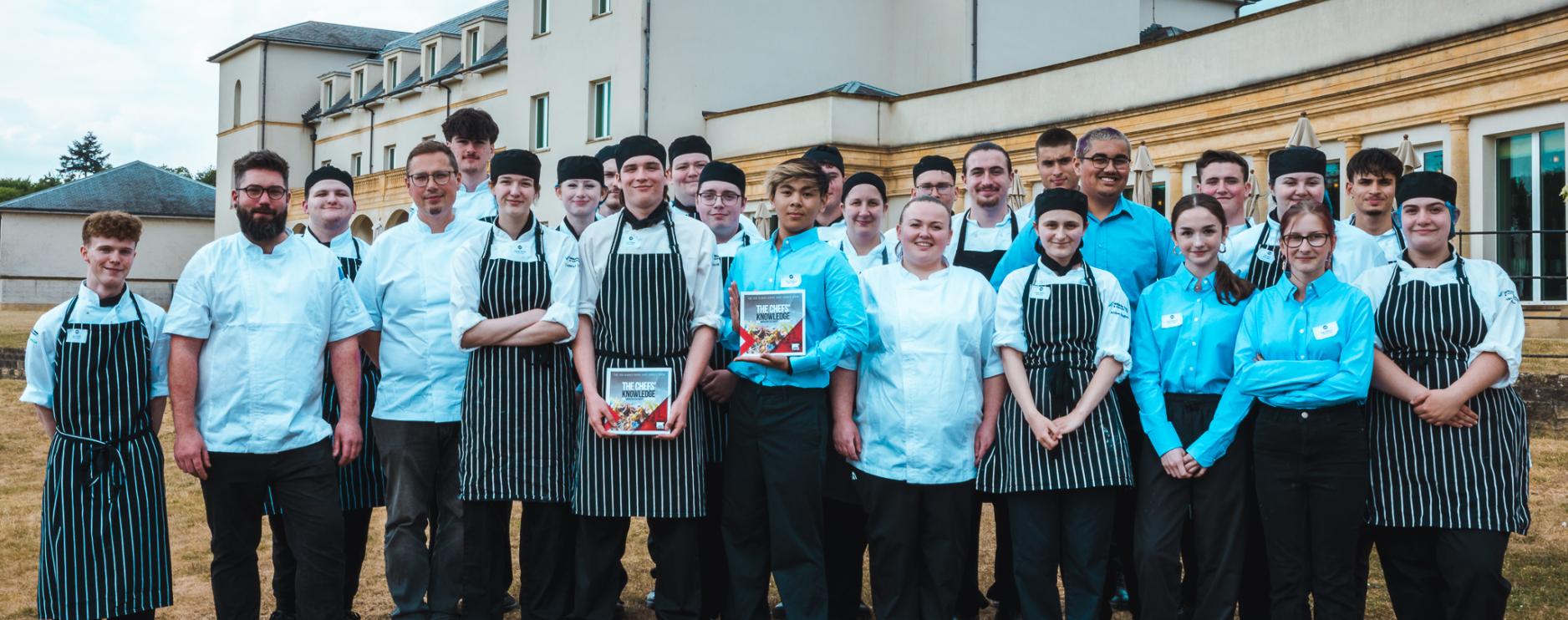 Wiltshire College students join forces with UK chefs to create spring lunch