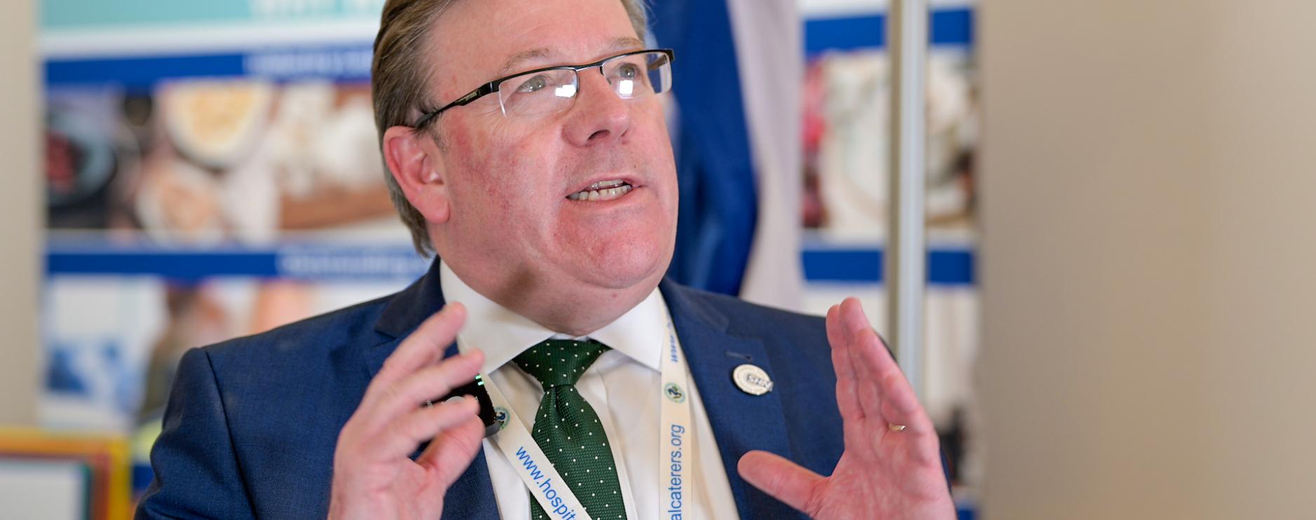 Lockhart Catering Equipment discusses NHS net zero targets with Tim Radcliffe 