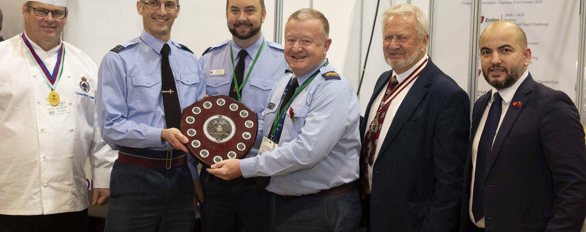 Royal Air Force wins 2023 edition of Exercise Joint Caterer
