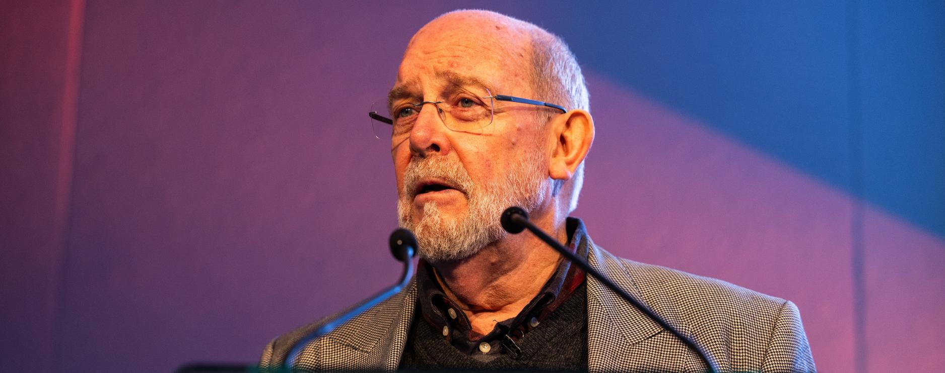 Professor Don Bundy talked about the international School Meals Coalition