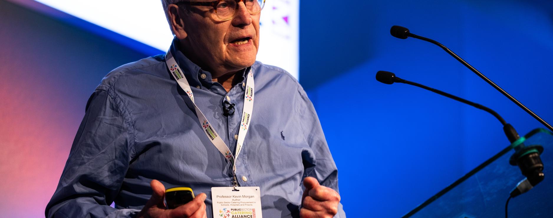 Professor Kevin Morgan calls for healthier school meals in Wales