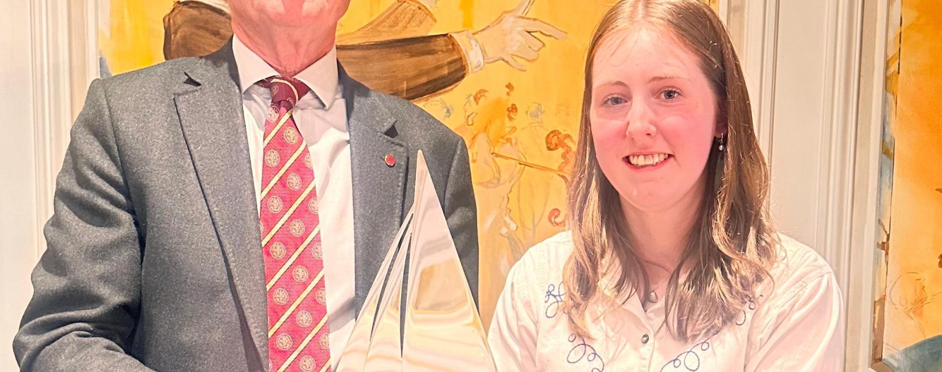 Keira Carolan announced as 2026 William Heptinstall Scholar