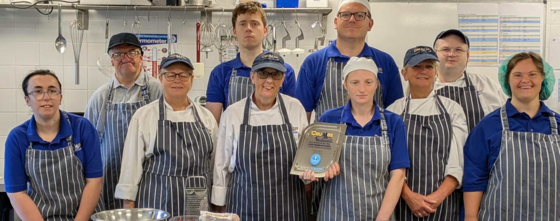 The Crumbs Project receives Craft Guild of Chefs accreditation