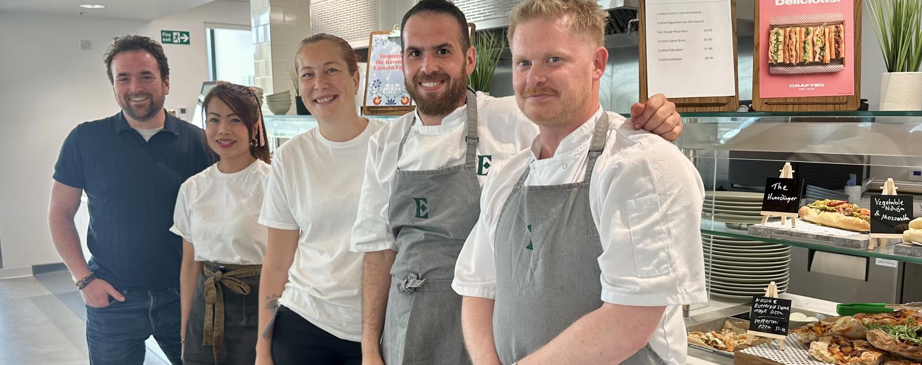 Eurest wins new catering contract with Moderna at Harwell Campus 