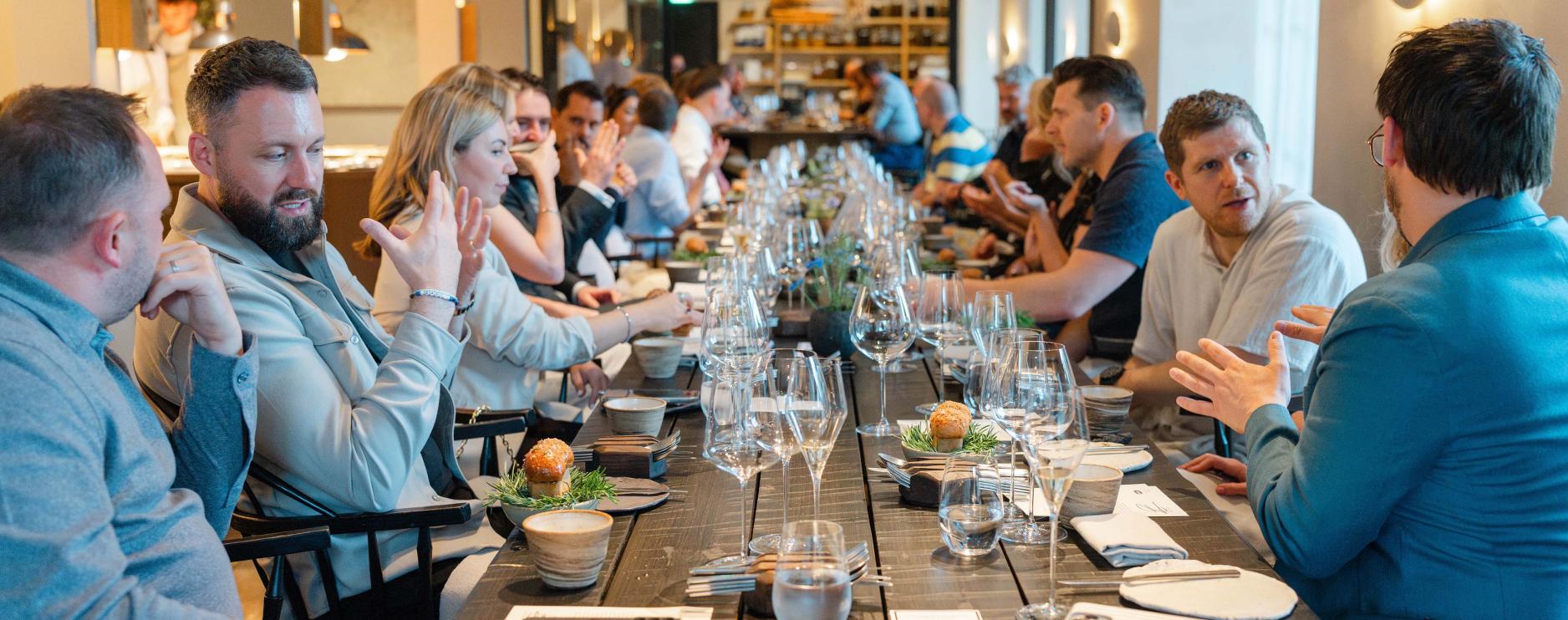 Unox chef's table event grace and savour