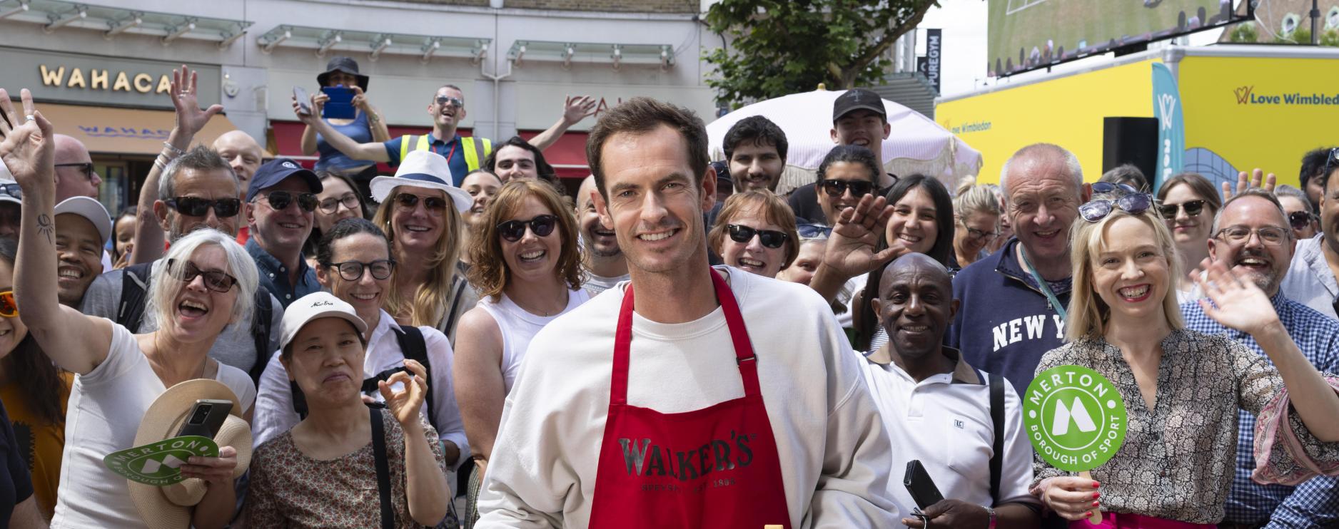 Andy Murray partners with Walker’s Shortbread to serve iconic dish with twist