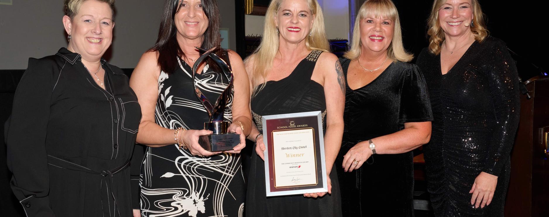 Aberdeen and Glasgow City Councils triumph at Scottish School Food Awards