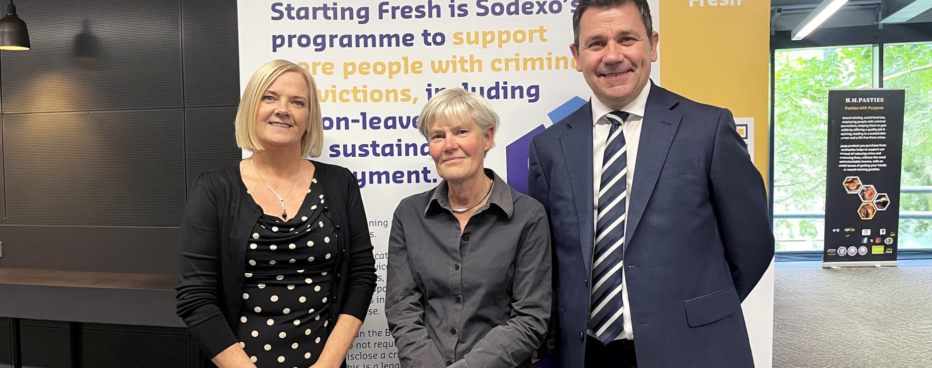 Sodexo co-hosts event encouraging businesses to employ more ex-offenders 